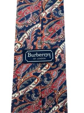BURBERRYS OF LONDON HIGH-END Movie and TV Clothes SCREEN-USED VINTAGE PURE SILK